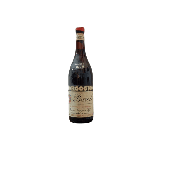 Barolo 1978 Giacomo Borgogno & Figli Riserva DOCG