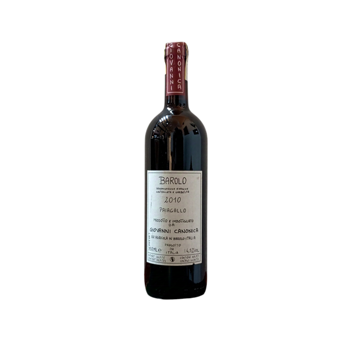 Barolo 2010 Giovanni Canonica Paiagallo DOCG